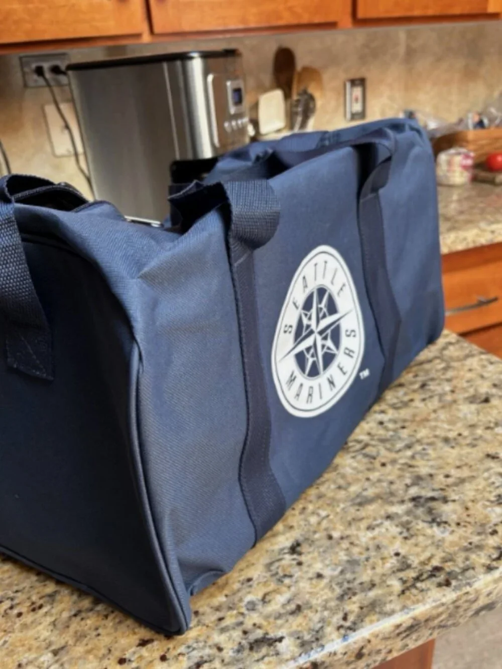 Seattle Mariners Duffel Bag MLB Baseball Gym Travel Sports Tote